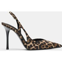Zara - Animal Print Heels - Leopard - 9 - Woman | Zara US