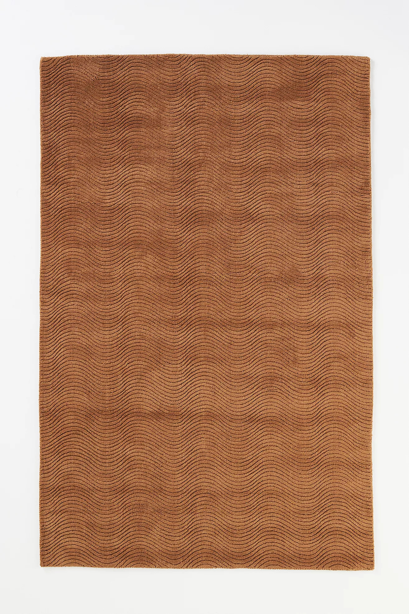 Hand-Tufted Wool Contour Rug | Anthropologie (US)