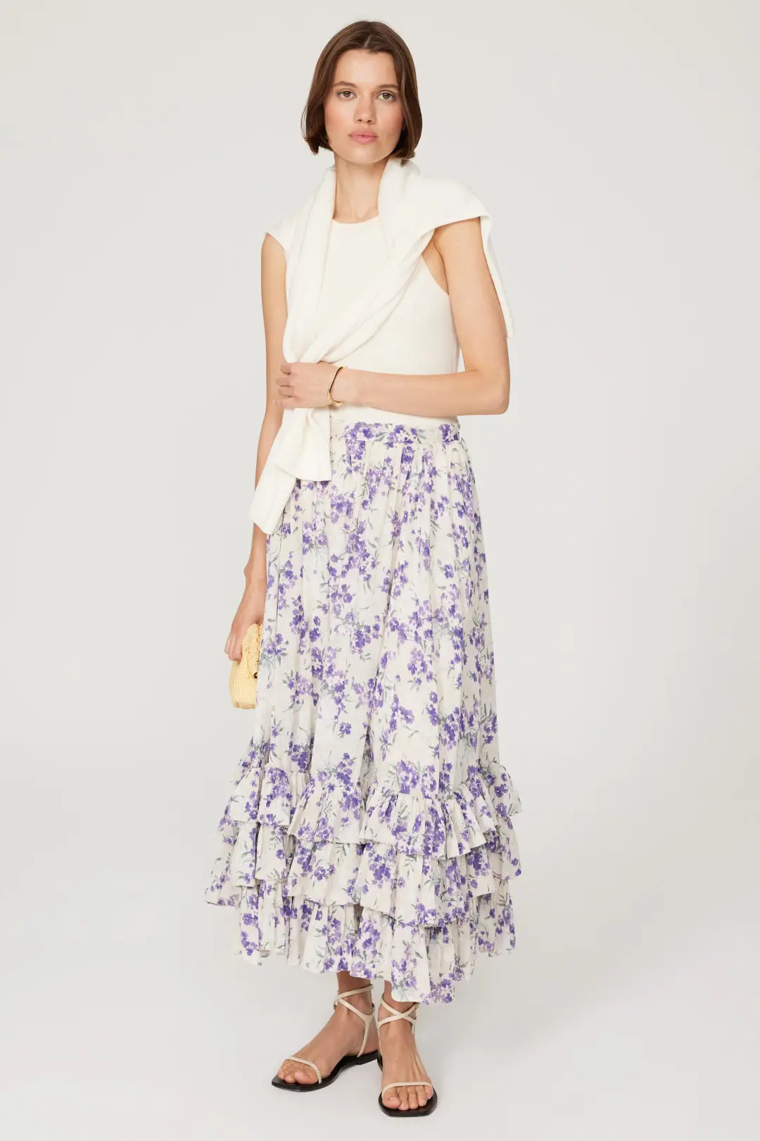 Floral Maxi Skirt | Rent the Runway