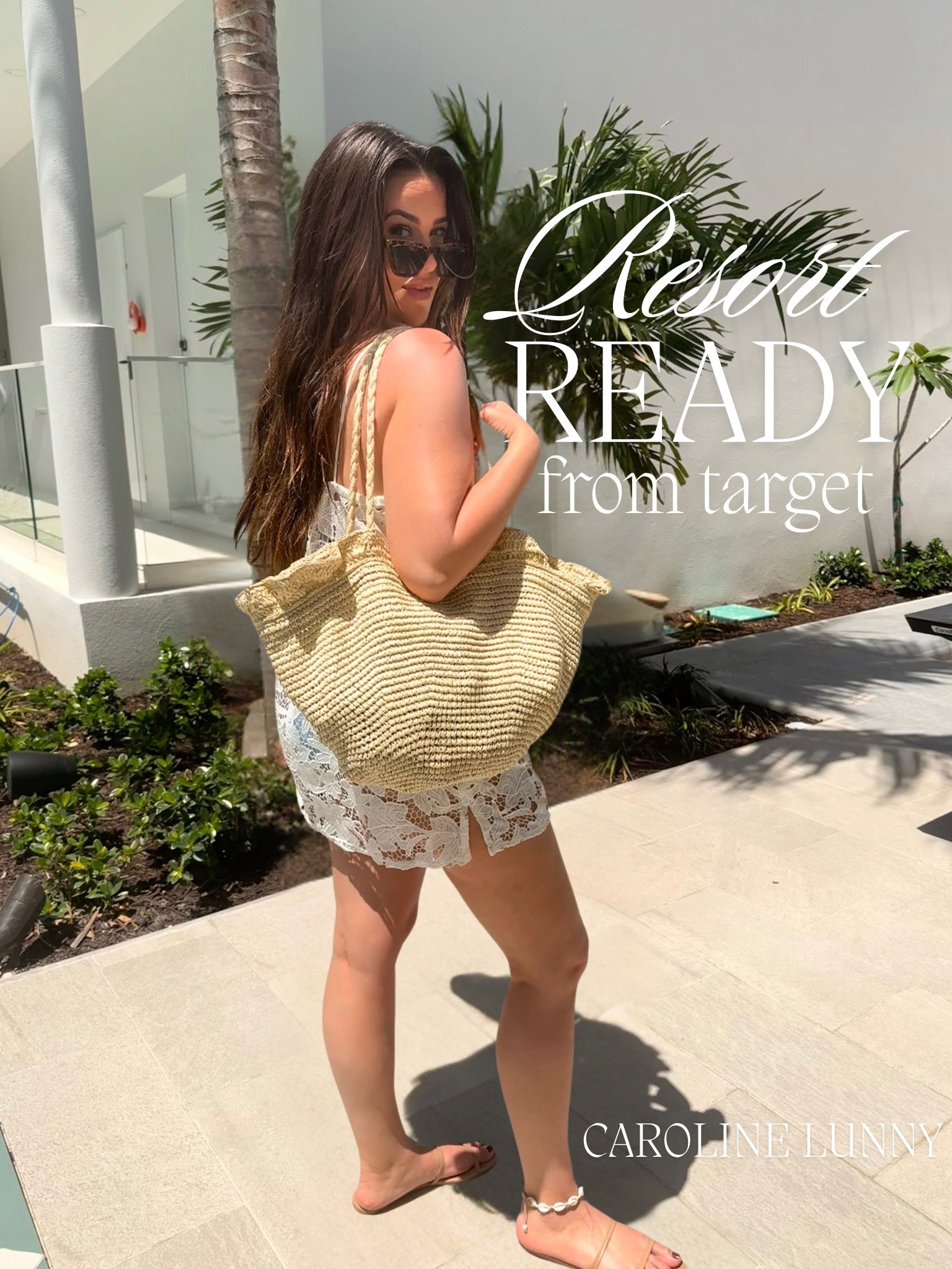 Grabbed a few things from target before my trip to turks and Caicos 🩵 this is the best beach bag, I love how easily you can find everything and the scalloped edging is so cute 🤩 

#LTKSwim #LTKMidsize #LTKTravel