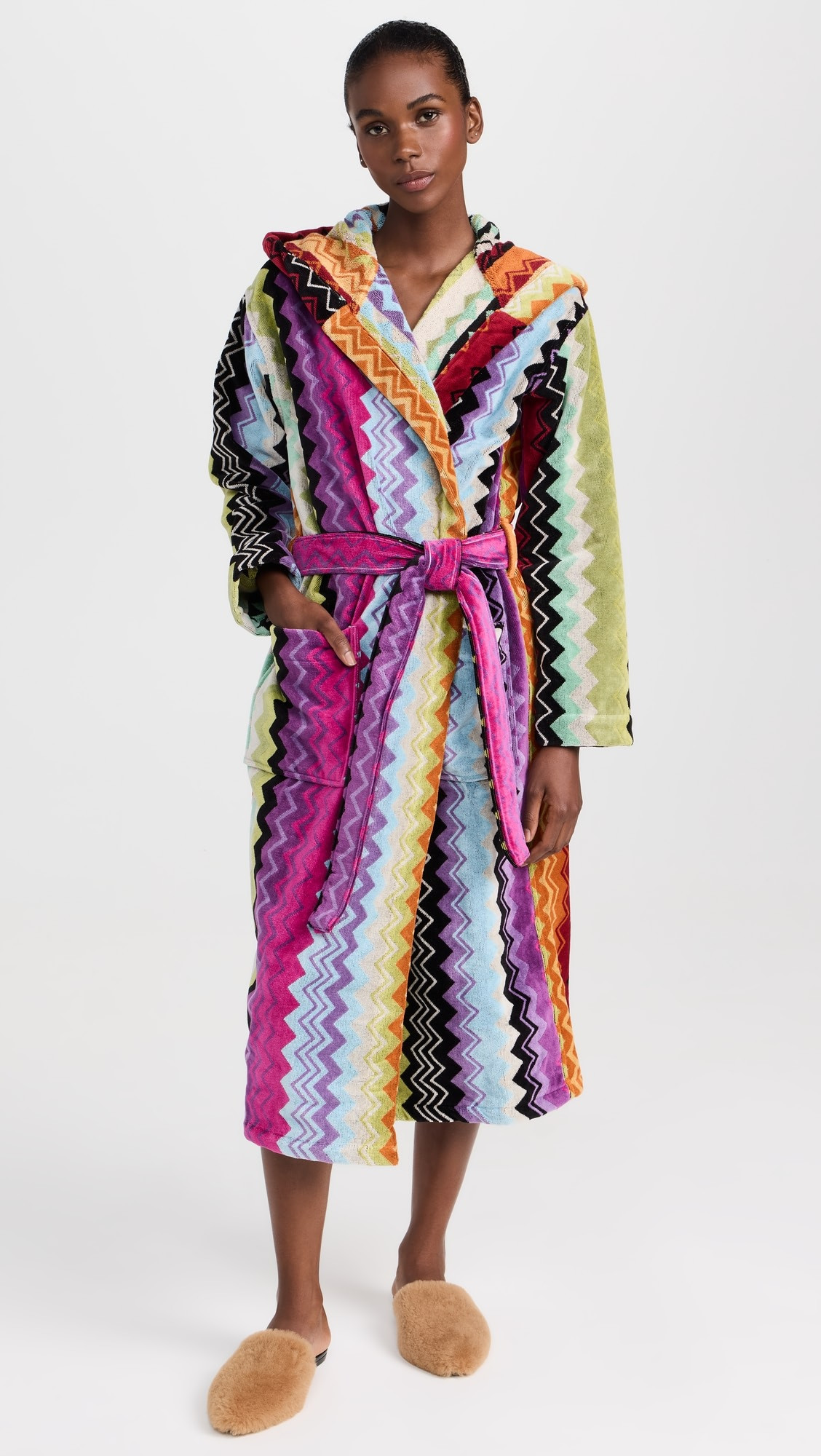 Giacomo Hooded Bathrobe | Shopbop