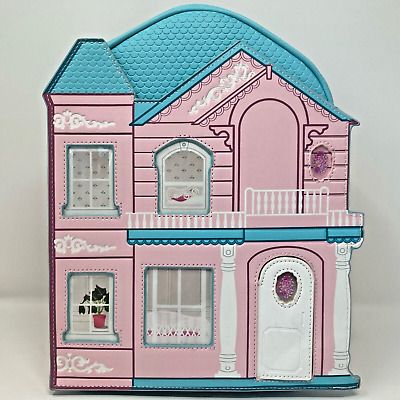 Her Universe Barbie House Mini Backpack Dreamhouse Purse Bag Door NWT  | eBay | eBay US