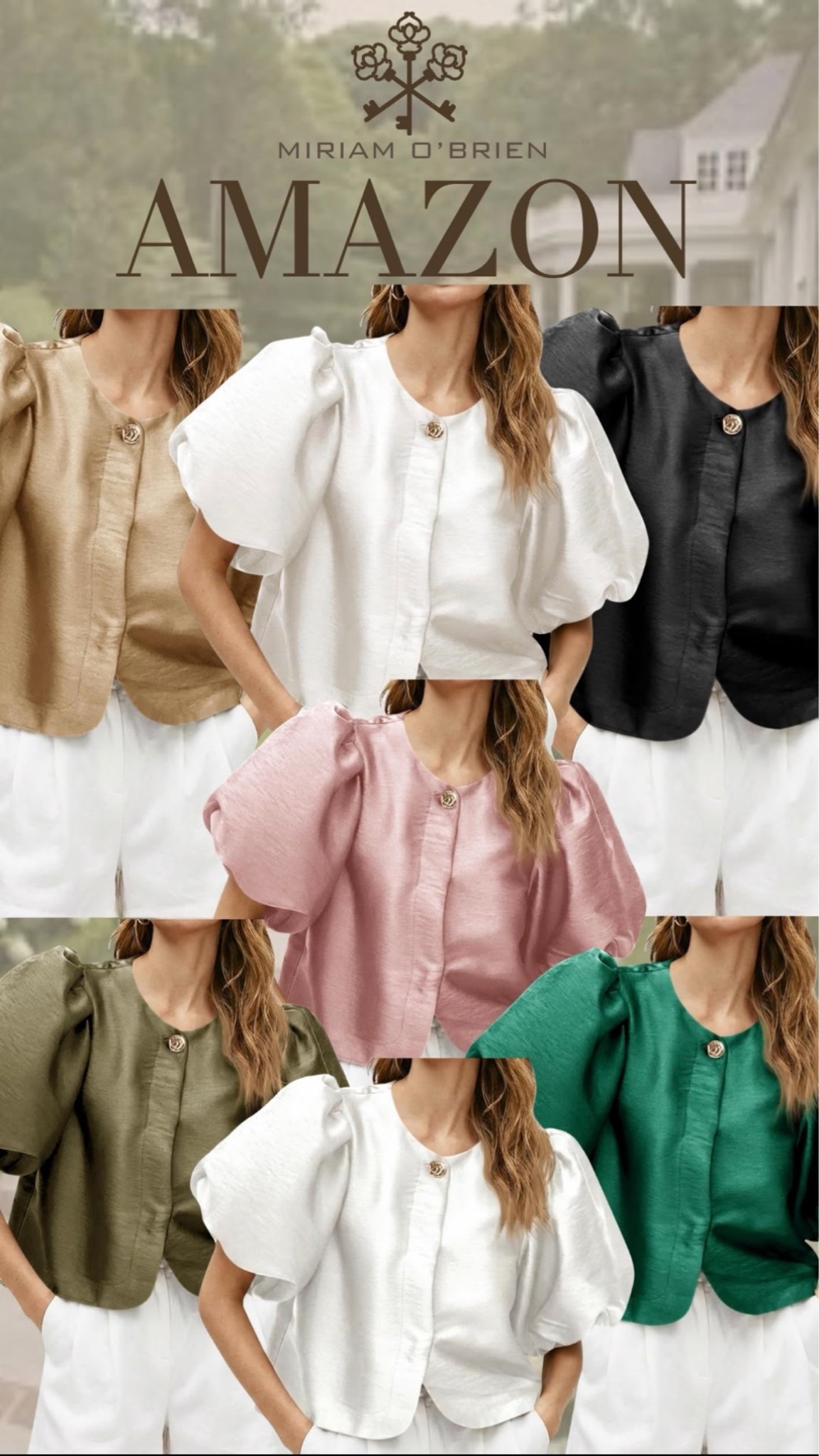 The statement top your wardrobe needs 

Follow me @miriamobrien  on IG and TikTok

#AmazonFinds #AmazonFashion #AmazonStyle #FallFashion #ChicStyle #ElevatedBasics #ClassicStyle #WardrobeFinds

#LTKootd #LTKSeasonal #LTKOver40