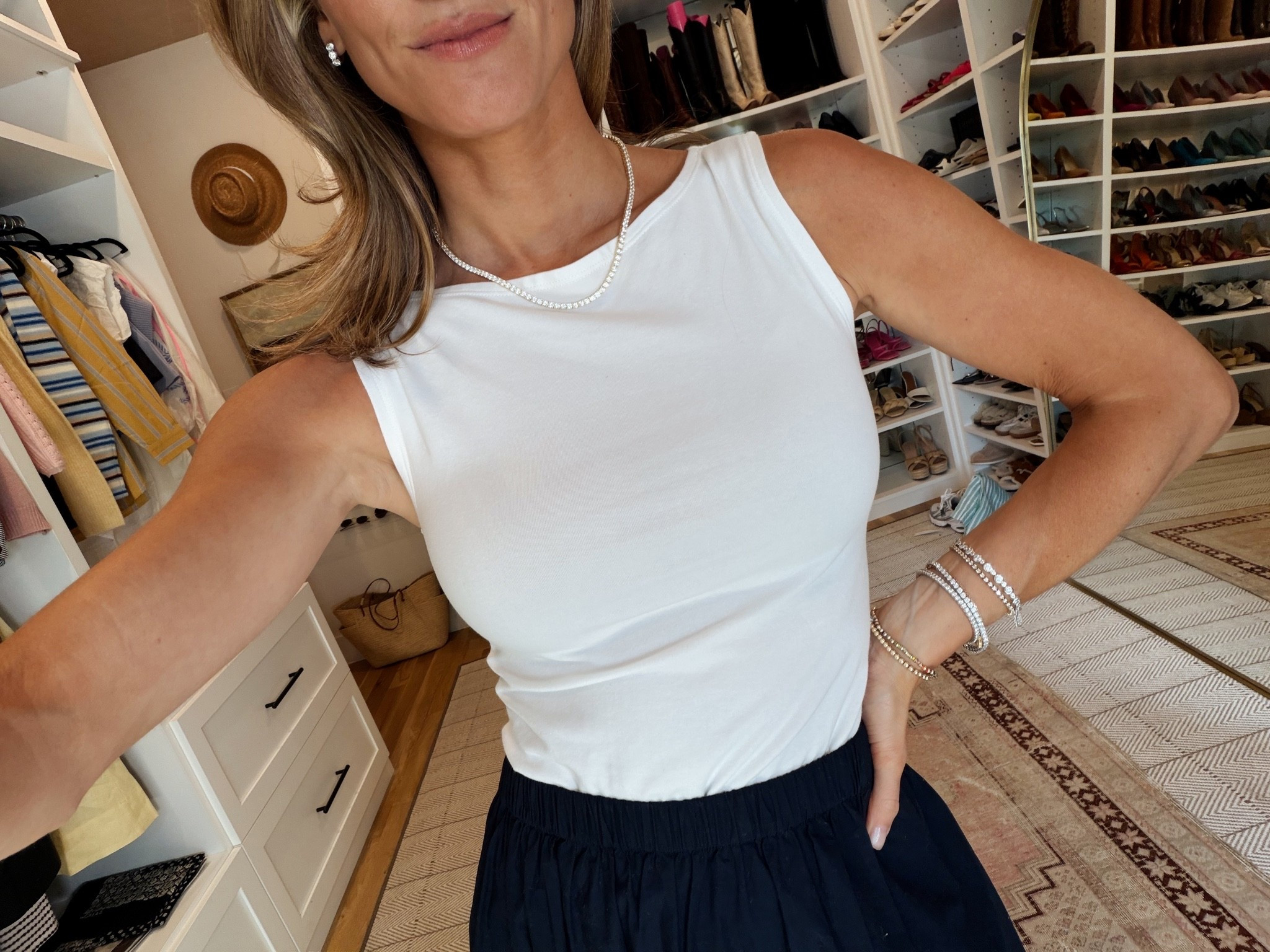 Favorite boatneck tank - wearing XS