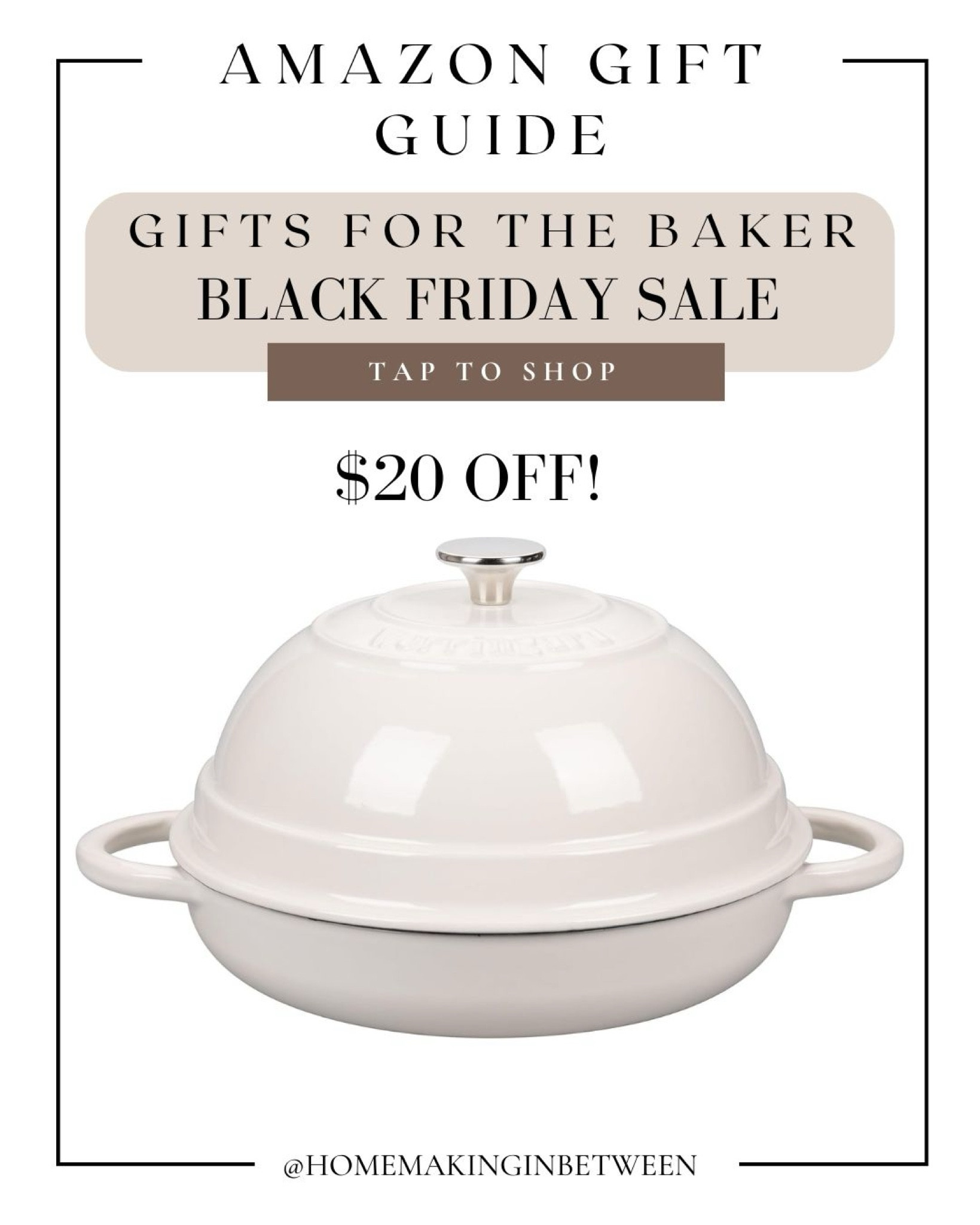 The best bread baking cast iron! 

#LTKHoliday #LTKCyberWeek #LTKGiftGuide