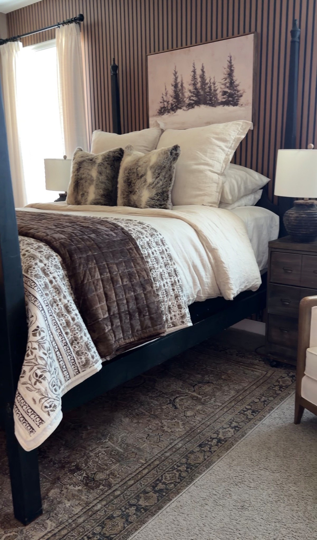 Cozy Bedroom decor ideas. Bedding inspiration band trends 

#LTKSeasonal #LTKHome #LTKHoliday