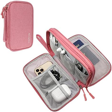 Bevegekos Travel Cables Organizer Accessories Pouch Tech Cords Case for Electronics & Essentials ... | Amazon (US)