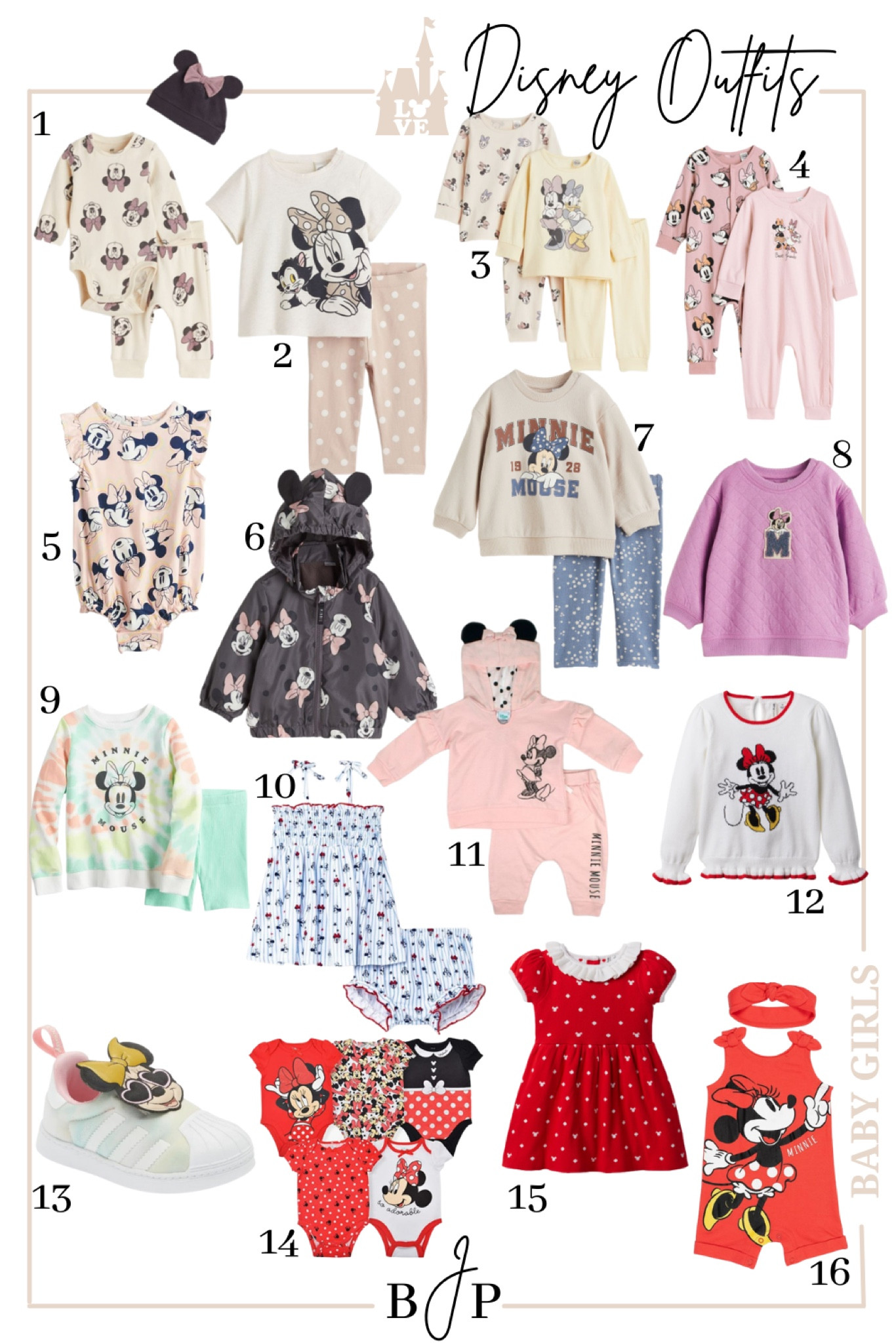 Whether you’re planning a trip to Disney or love Disney clothes- here are the cutest baby girl Disney clothes for your little one! Check out ByJenniferPrice.com for the entire list! 

#LTKtravel #LTKkids #LTKbaby