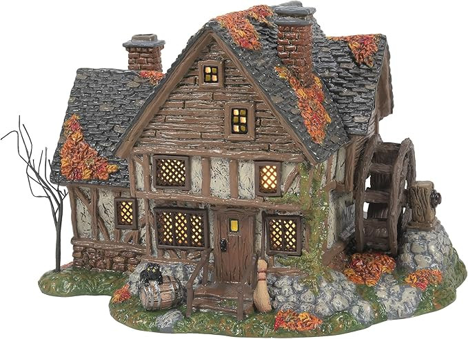 Department 56 Hocus Pocus Sanderson Sisters’ Cottage – Hand-Painted Lighted Ceramic House wit... | Amazon (US)
