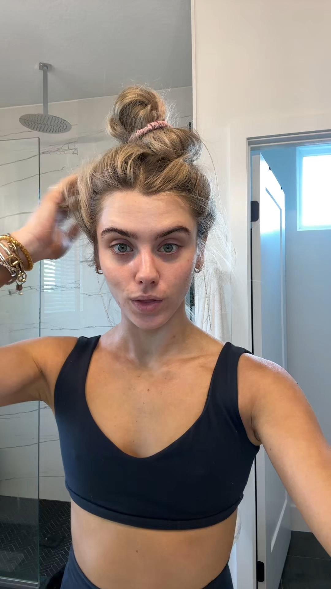 My pre shower hair wash routine that I do on my hair wash days so once every week or two consists of scalp and hair care. I use a scalp oil nightly like the @Divi Official or @vegamour one but on hair wash days I use the scalp revival @briogeo oil. Then I use a hair mask I started with @epres code SLOANE and then the @wella hair mask. @ULTA Beauty @ulta 

#LTKBeauty #LTKselfcare #LTKgrwm