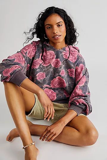 It's A Vibe Printed Hoodie | Free People (Global - UK&FR Excluded)