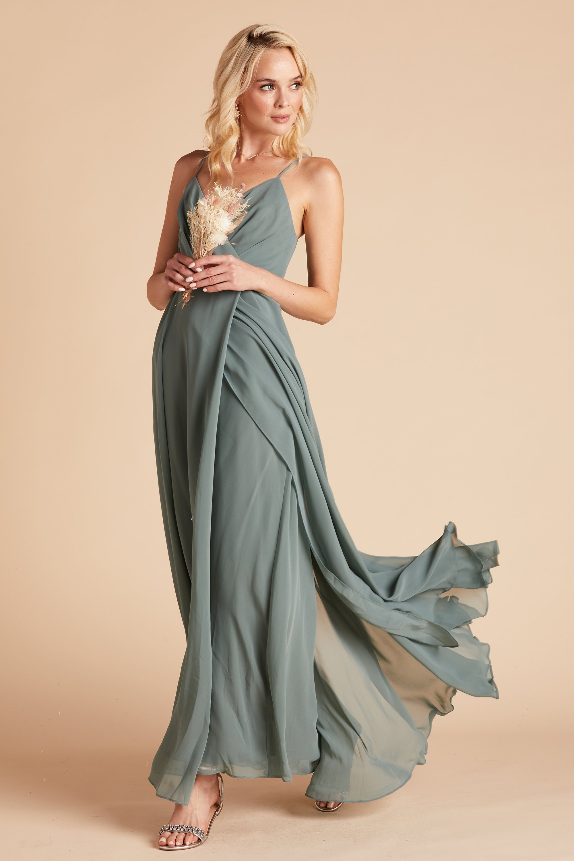 Kaia Dress - Sea Glass | Birdy Grey