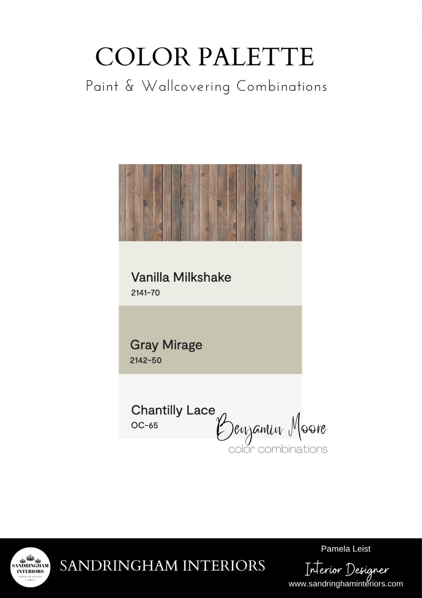 Paint Color & Wall covering Combinations | Benjamin Moore | Wayfair

#LTKhome