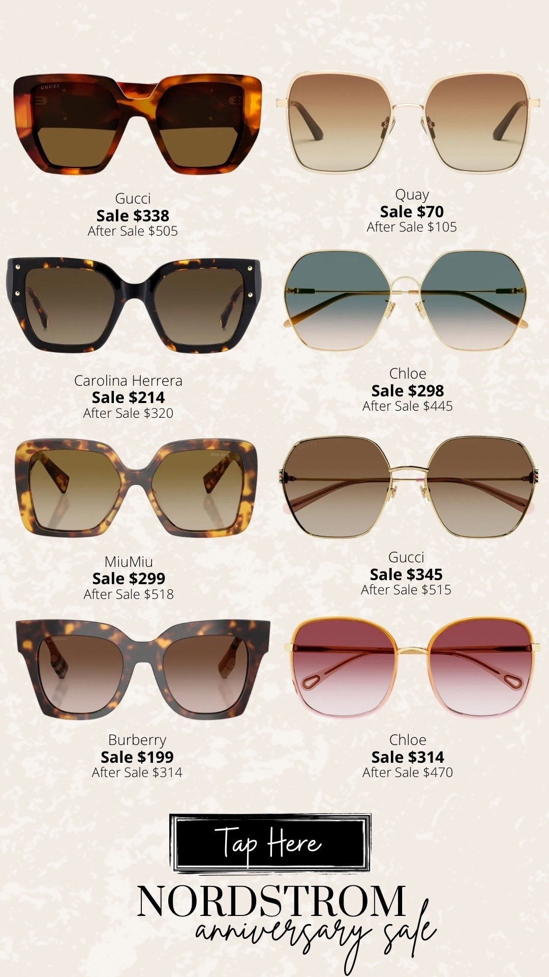 Nordstrom Anniversary Sale Sunglasses

#NordstromAnniversarySale #NSale2026 #NSale #LTK #LTKStyle #LTKFinds #LTKSale #NordstromFinds #FallFashion #StyleInspo #SaleAlert #ShopWithMe #sunnies #sunglasses
#Accessories #SunglassesStyle #DesignerAccessories #CapsuleWardrobe #StyleDeals #FashionFinds

#LTKSaleAlert #LTKootd #LTKootd #LTKSaleAlert #LTKgrwm