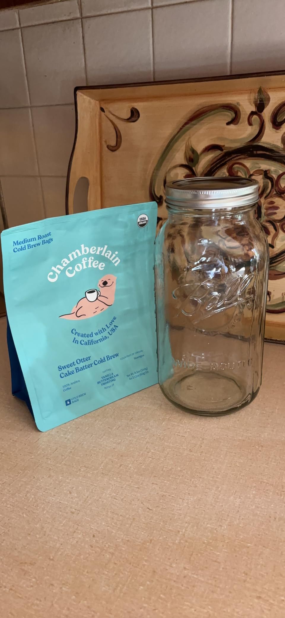 Ball 1 64oz Wide Mouth Half Gallon Mason Jar | Amazon (US)