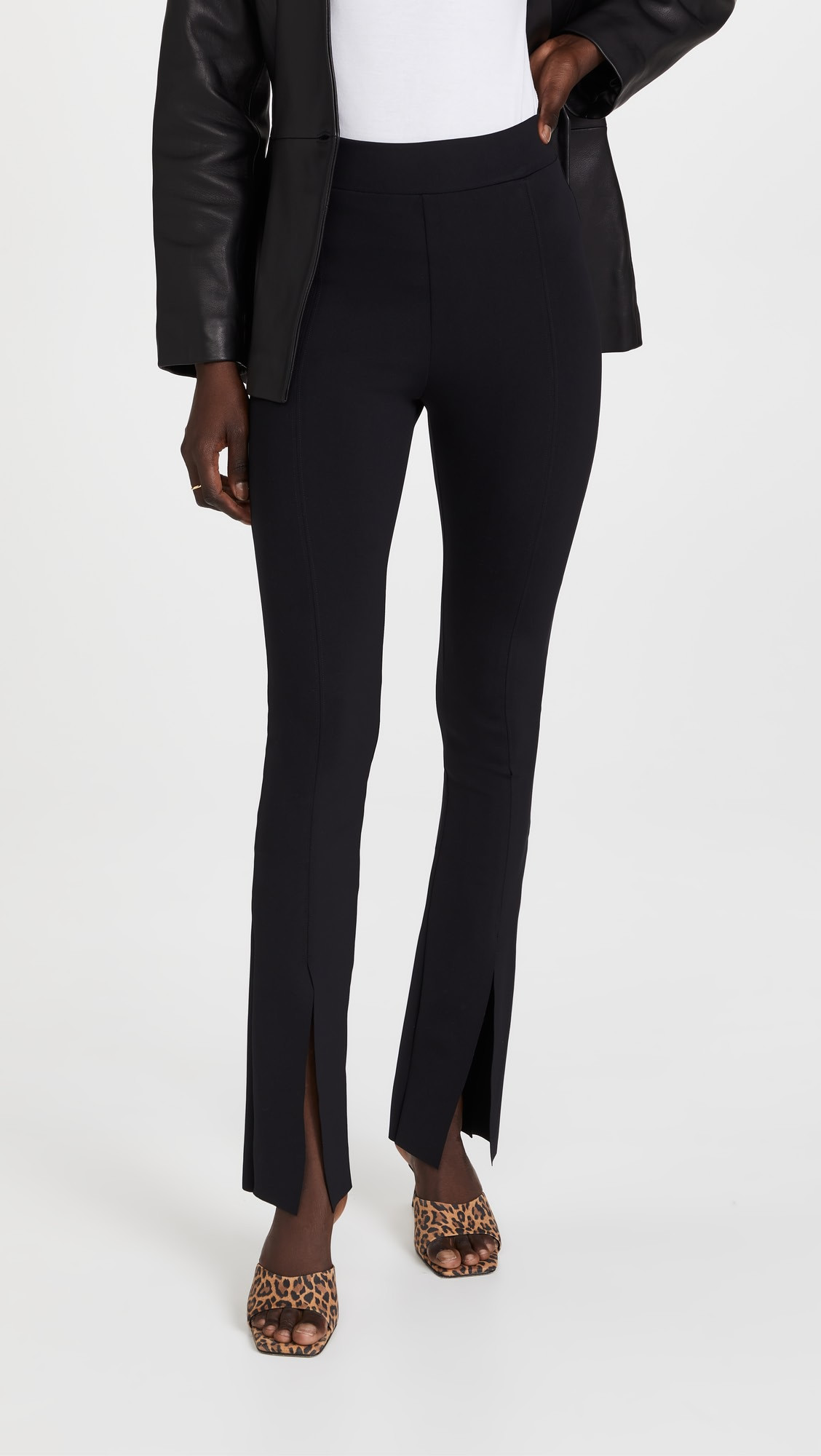 Neoprene Split Front Pants | Shopbop