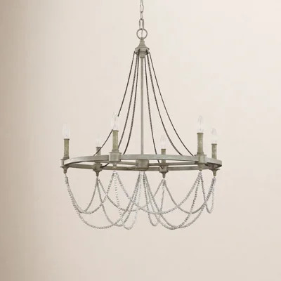 Nolen 6 Lights Candle Chandelier | Wayfair North America