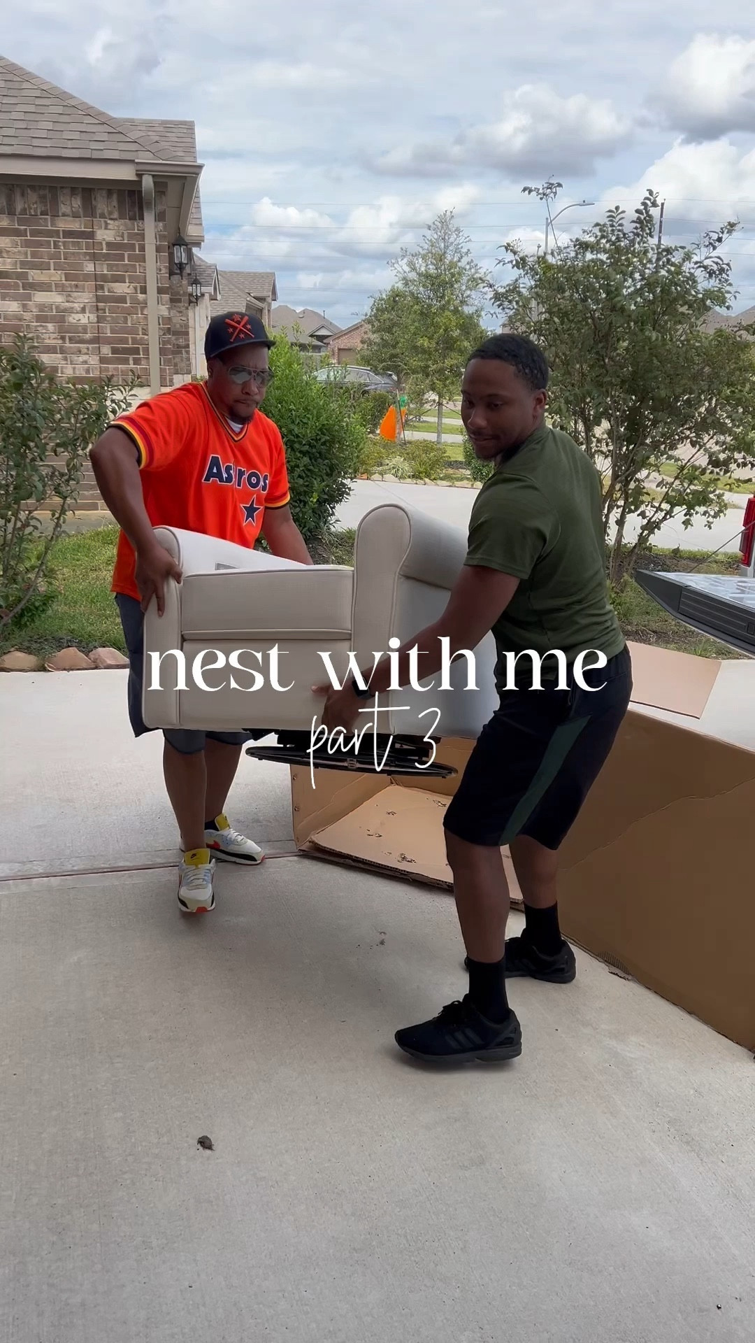 We are back with Nest with Me Part 3 and we are finally getting started on baby boy’s nursery 🩵 the first two pieces of furniture we went with were: 

@franklinandben Monroe Pillowback Power Recliner 
@babyletto Harlow Acrylic 3-in-1 Convertible Crib with Toddler Bed Conversion Kit in Black 
@newton Baby Essential Crib Mattresss

Part 4 coming soon to see more progress on the nursery ✨

#LTKbaby #LTKkids