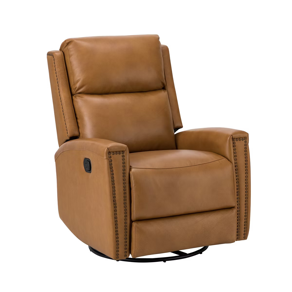 Hilario Fall 30.31''Wide Genuine Leather Swivel Rocker Recliner  Deal of the day | ARTFUL LIVING ... | Target