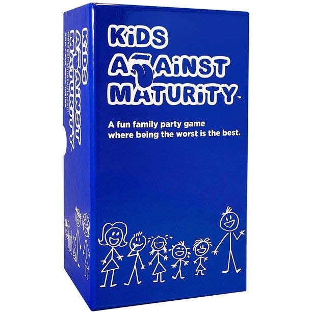 Kids Against Maturity: Card Game for Kids and Families, Super Fun Hilarious for Family Party Game... | Walmart (US)