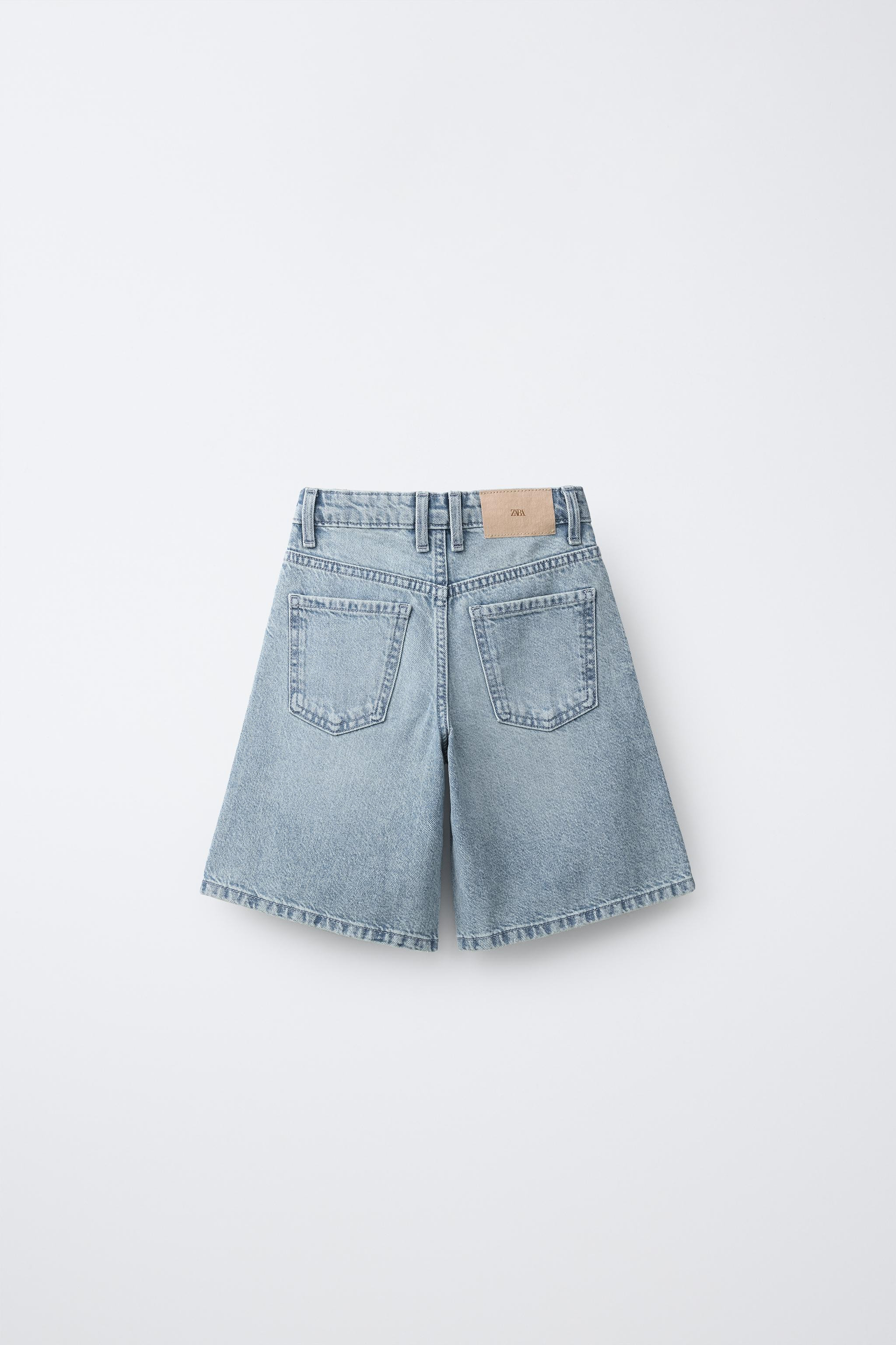 BERMUDA LONGUE EN JEAN | Zara FR