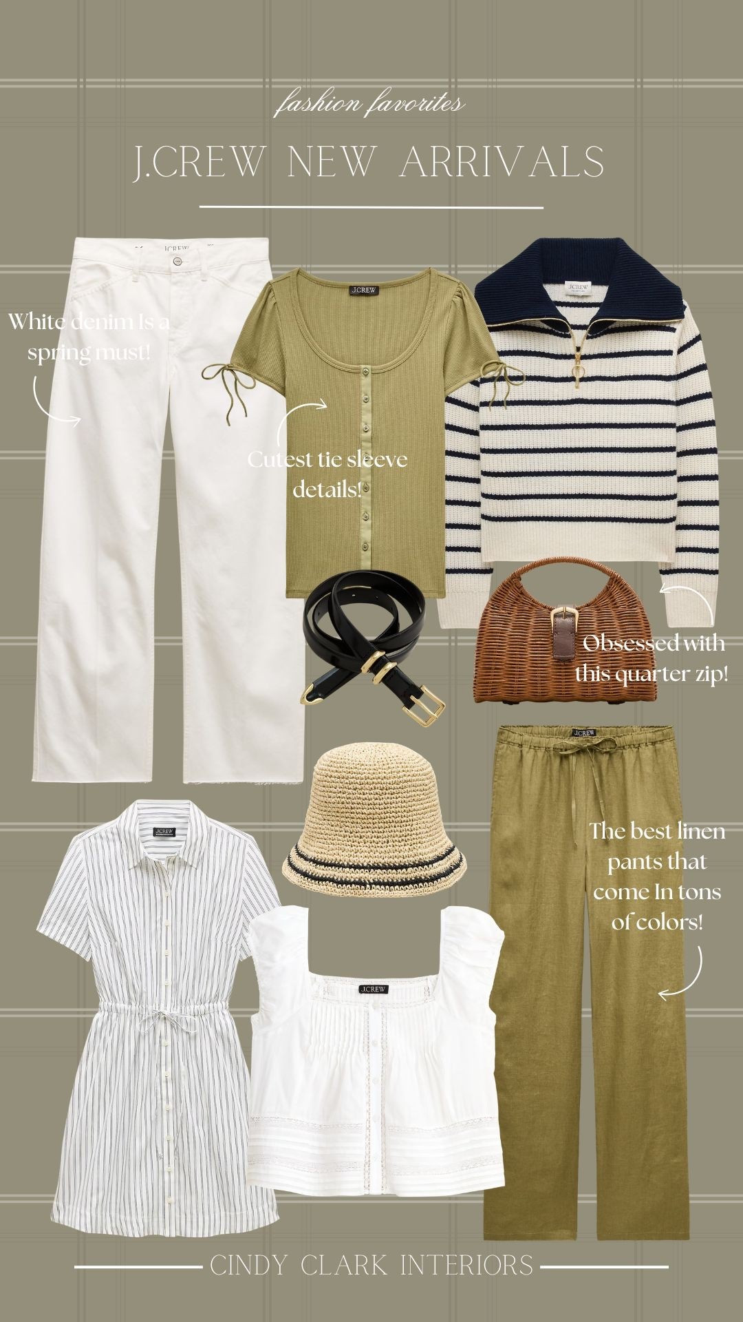 Blues, creams, and greens for the spring season! These J.Crew new arrivals are beautiful and perfect for stepping into spring in a collected chic way! 

#LTKootd #LTKgrwm