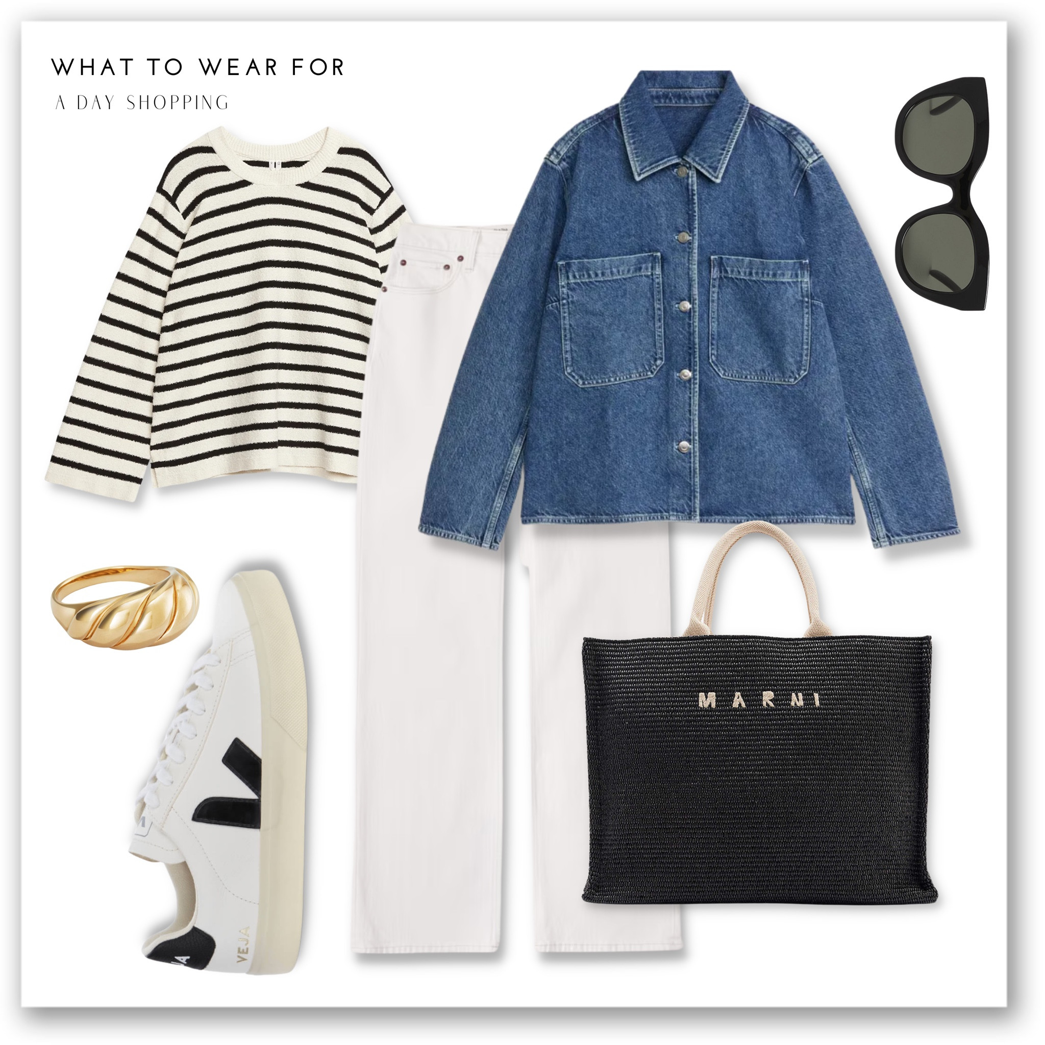 Styling white jeans with denim & stripes for spring 🫶

#LTKstyletip #LTKSeasonal #LTKeurope