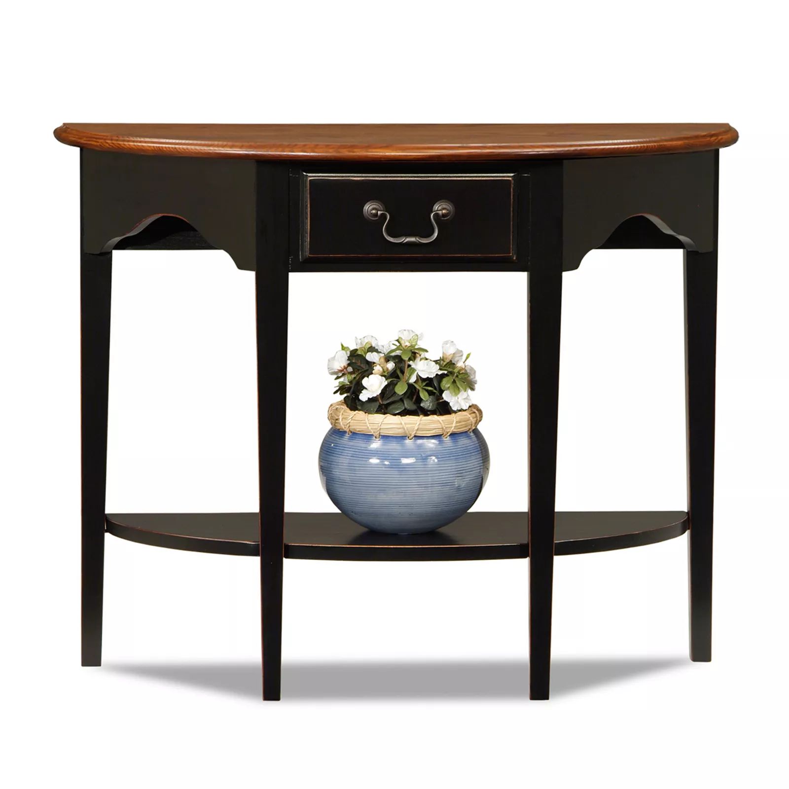 Leick Furniture Demilune Table, Brown | Kohl's