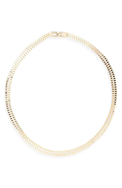 JENNY BIRD Double Amalfi Layered Chain Necklace in High Polish Gold at Nordstrom | Nordstrom