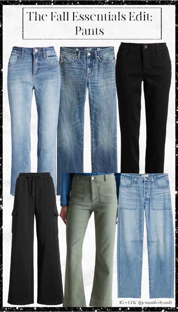 I love Fall because I can really lean into my love of jeans. These are the pants to have in your wardrobe that will help you have a great fall Season! 

#LTKSeasonal #LTKFindsUnder50 #LTKFindsUnder100