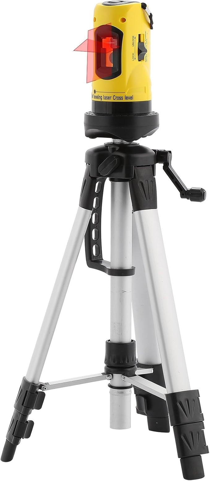 ZELCAN Line Laser Level with Tripod, Auto Leveling Kit Combo with Horizontal/ Vertical/ Cross-Lin... | Amazon (US)