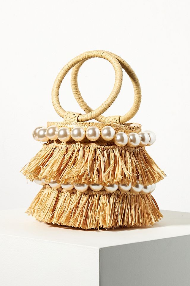 Liv Fringe Clutch | Anthropologie (US)