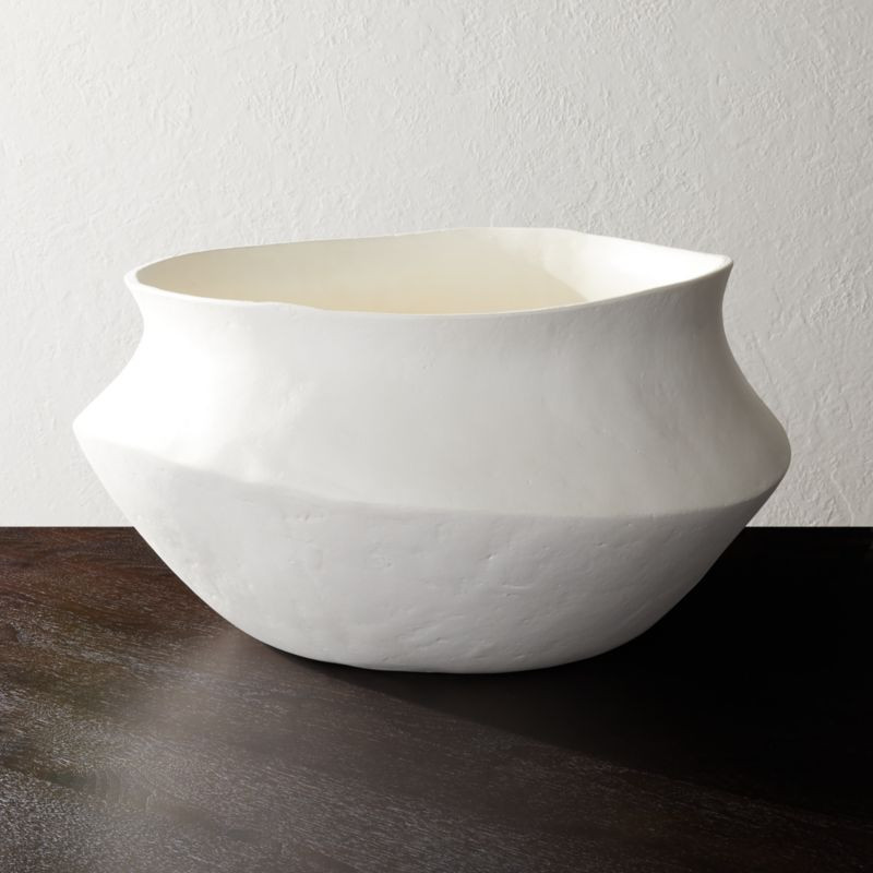 Tide White Basket + Reviews | CB2 | CB2