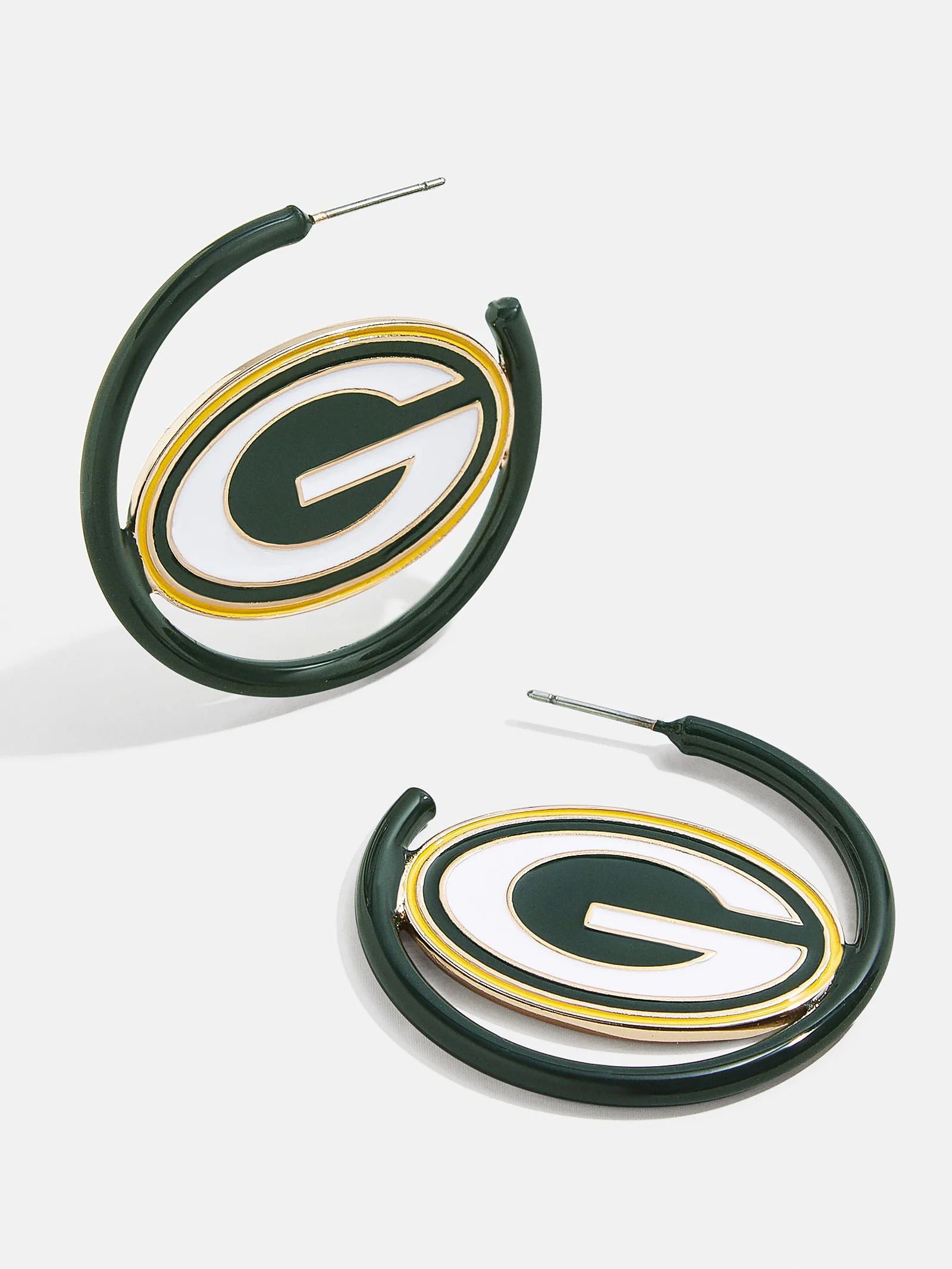 Green Bay Packers NFL Logo Hoops - Green Bay Packers | BaubleBar (US)