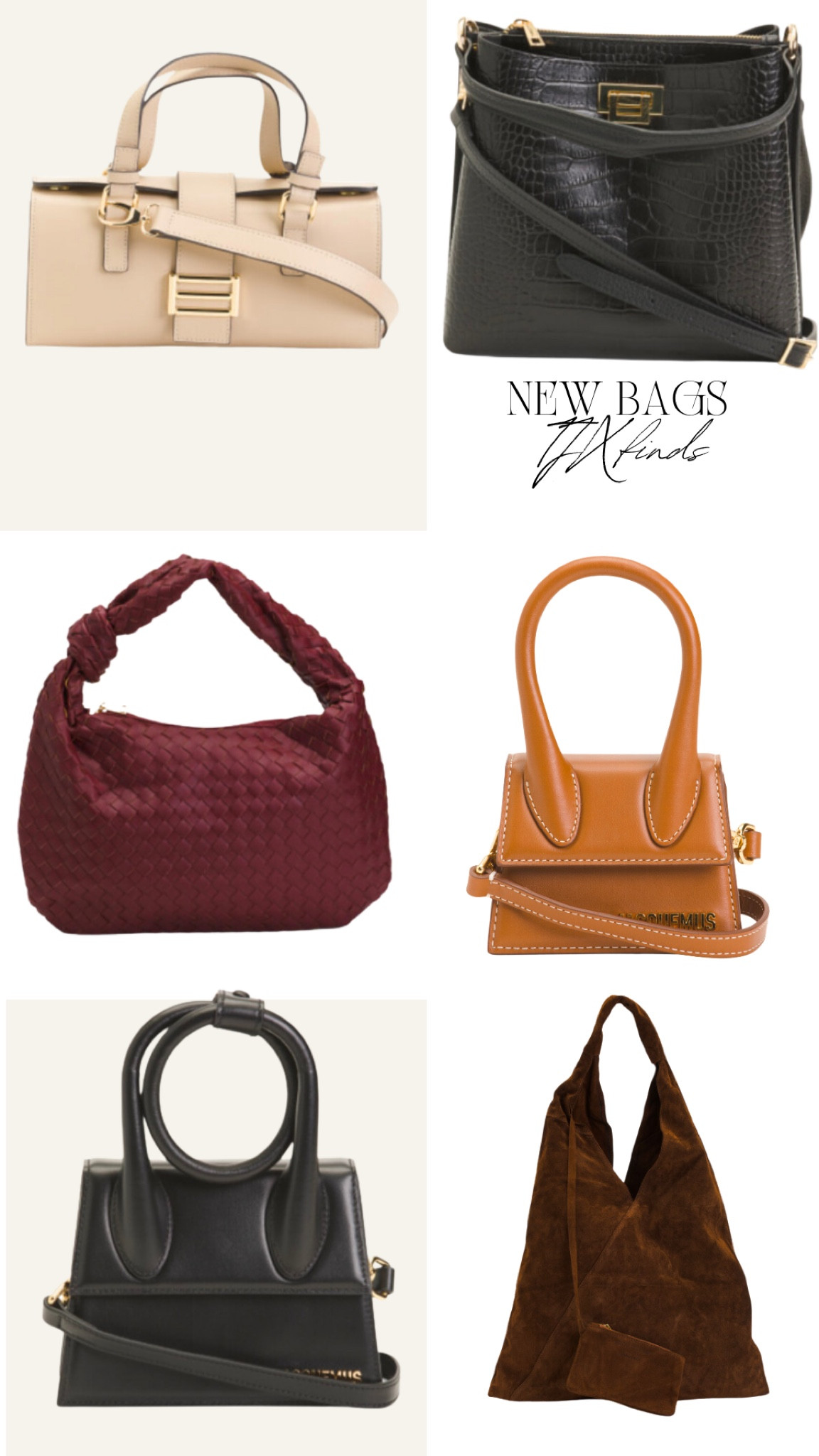 New bags I’m loving form T.J. MAXX!


#LTKFindsUnder50 #LTKSeasonal #LTKItBag