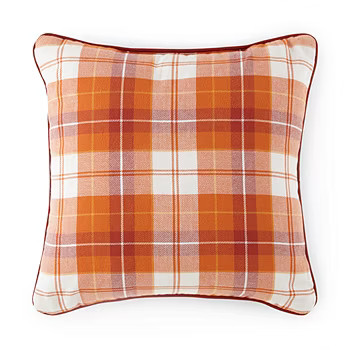 Linden Street 18x18 Plaid Square Harvest Throw Pillow | JCPenney