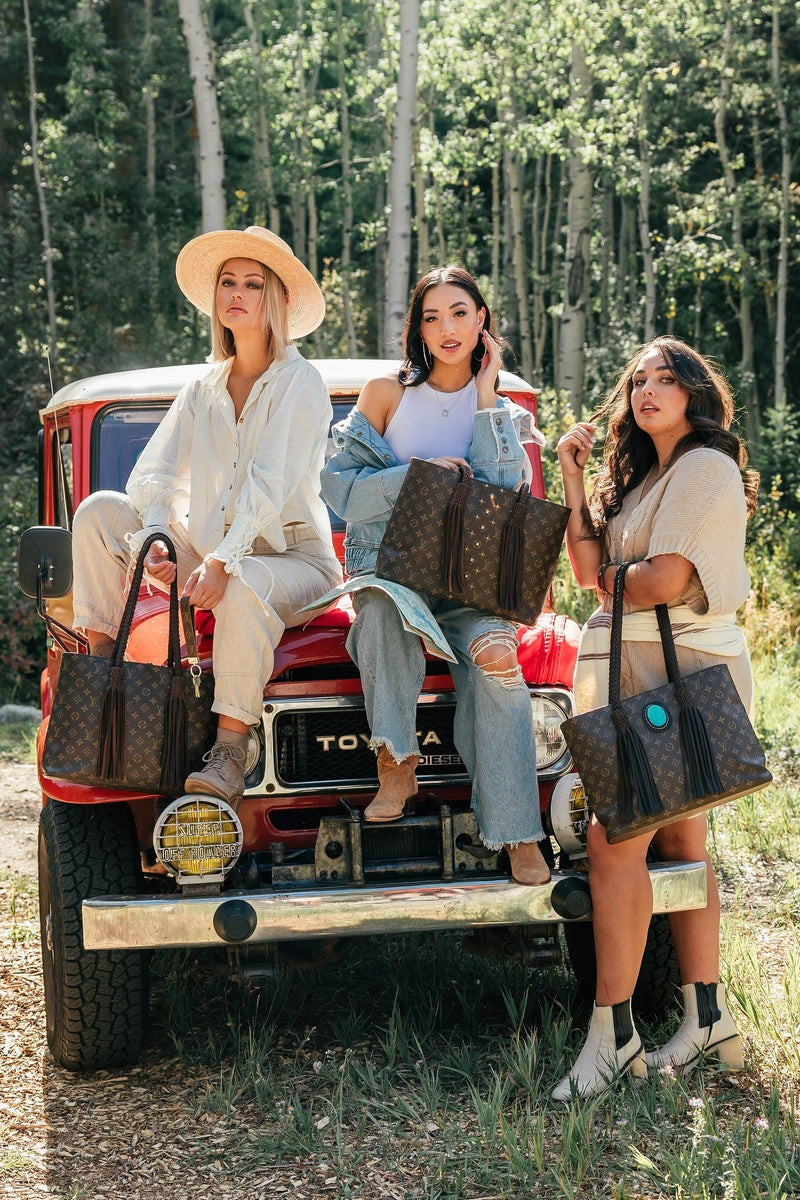 Globe Trotter Tote | Vintage Boho