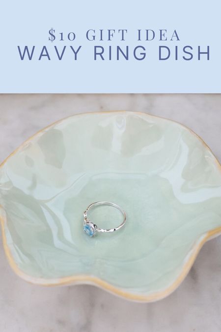 $11 Gift idea for her: shop this wavy ceramic ring dish! Get the two pack and give one to a friend, keep one for yourself! The quality is so great, your friend will never know this isn’t from a fancy boutique!

Gifts under $10, gift under $20, under $25 gifts for girls, mother, sister, mom, aunt, cousin, friend, best friend gift ideas for Christmas 

#LTKHoliday #LTKGiftGuide #LTKfindsunder50