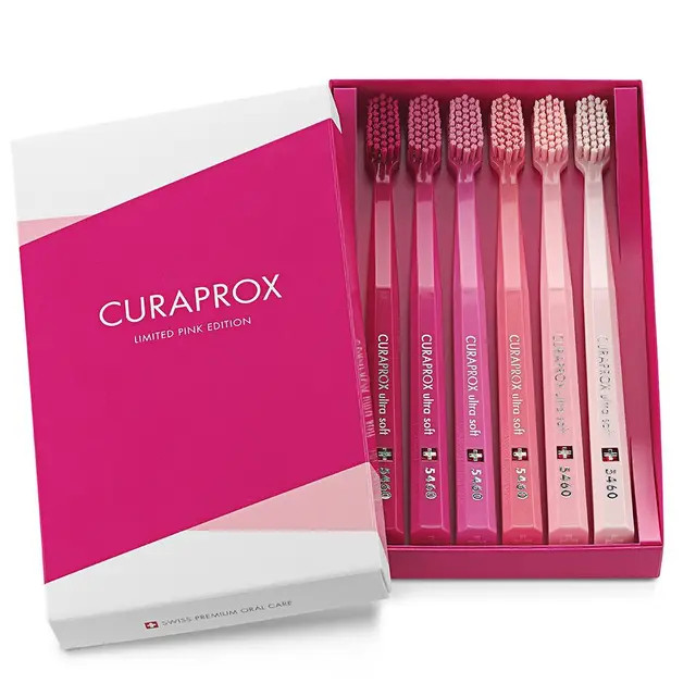 ESCOVA CURAPROX PINK EDITION CS 5460 ULTRASOFT COM 6 UNIDADE 1 UN | DrogaRaia (BR)