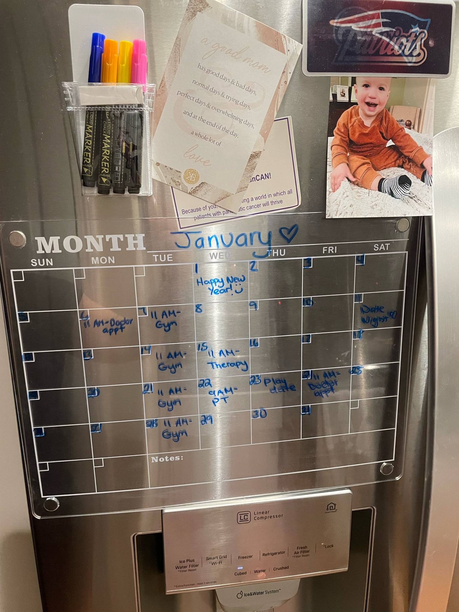 Fridge Calendar 

#LTKHome #LTKFamily