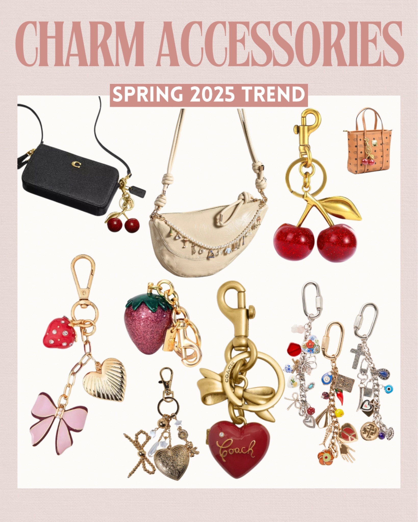 Bag charms , charms for bags , charms for purses  

#LTKStyleTip #LTKItBag #LTKFindsUnder50