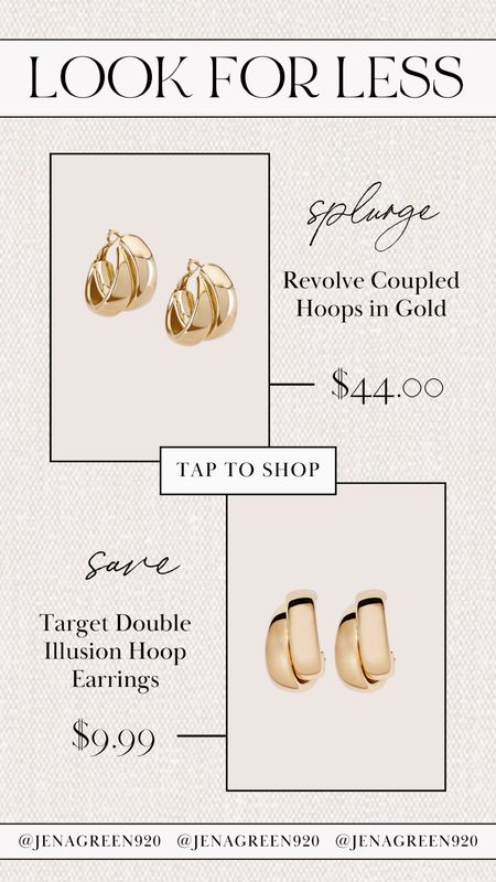 Double Hoop Earrings | Hoop Earrings | Coupled Hoop Earrings | Target Jewelry 

#LTKSeasonal #LTKfindsunder50 #LTKstyletip