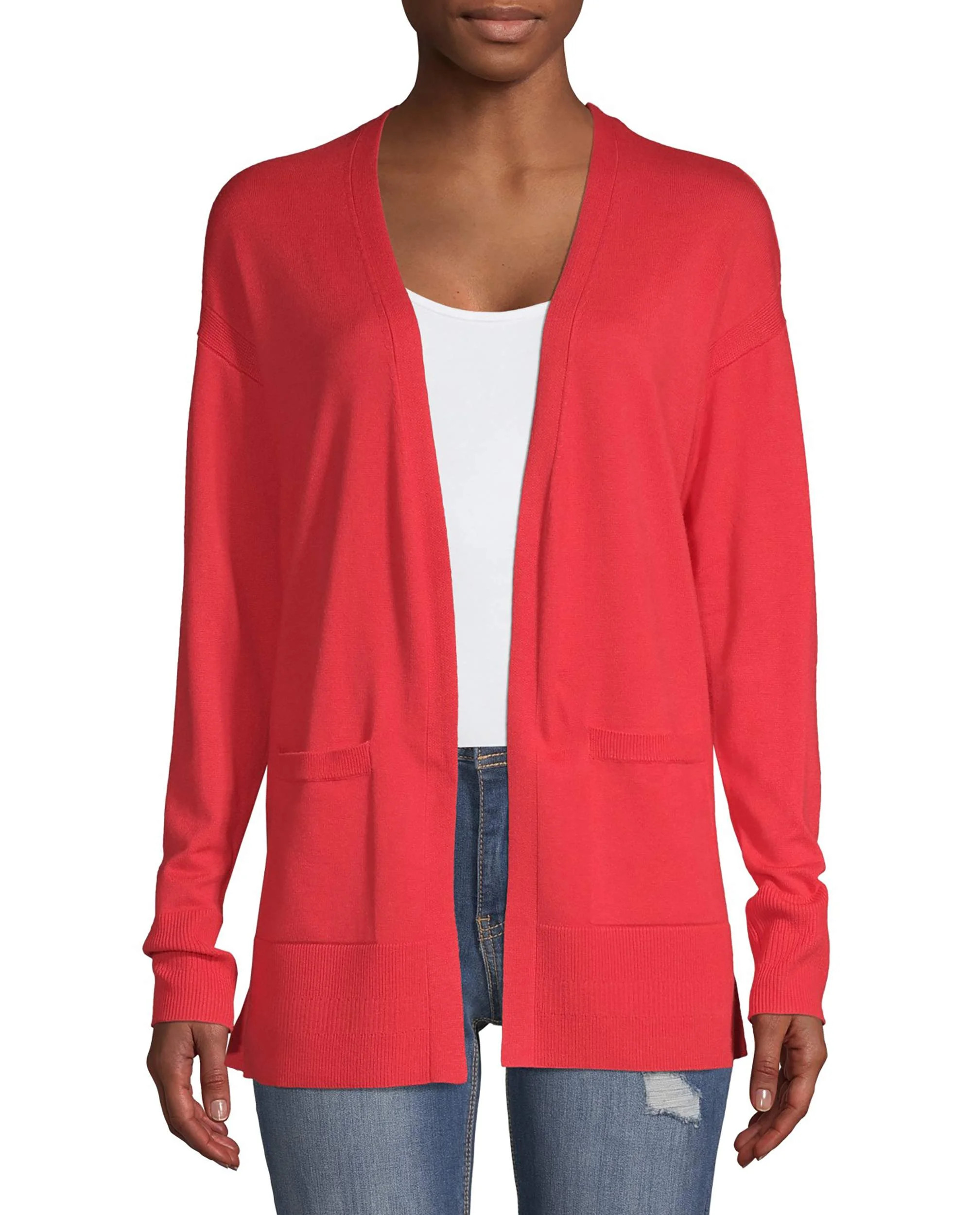 Time and Tru Women's Open Front Cardigan | Walmart (US)