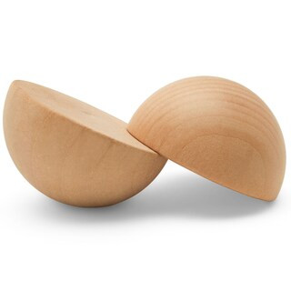 Wooden Split Balls, Multiple Sizes Available, Half Balls for Crafting and DIY Décor |Woodpeckers... | Michaels Stores