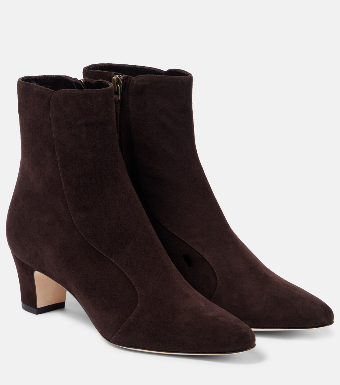 Ankle Boots Myconia 50 aus Veloursleder | Mytheresa (DACH)