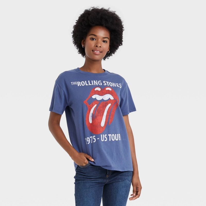 Women's The Rolling Stones Short Sleeve Graphic T-Shirt | Target