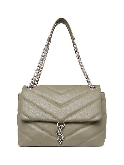 Edie Maxi Leather Shoulder Bag | Saks Fifth Avenue