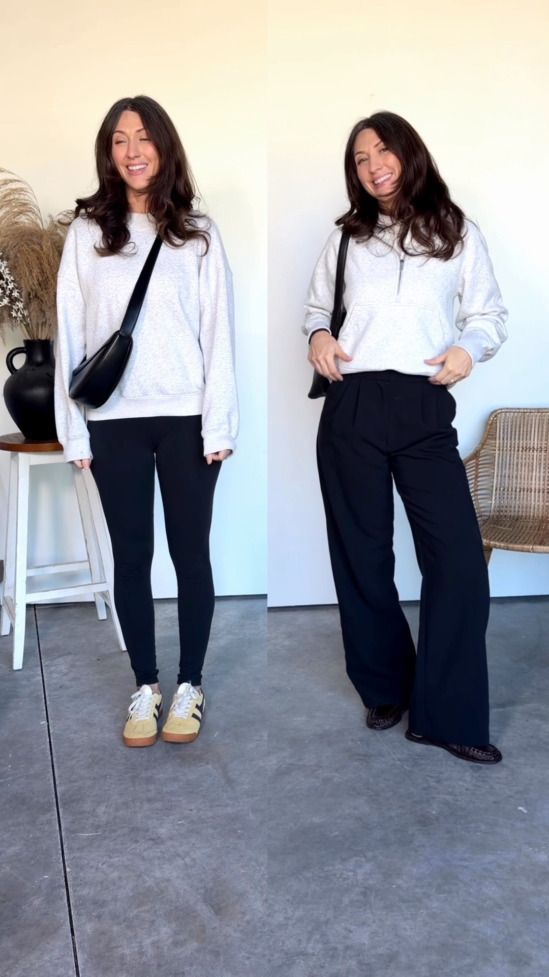 Hey! I did the 27” long for the trousers and small zip front hoodie hoodie

#LTKSaleAlert #LTKOver40 #LTKSeasonal