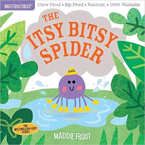 Indestructibles: The Itsy Bitsy Spider: Chew Proof · Rip Proof · Nontoxic · 100% Washable (Boo... | Amazon (US)
