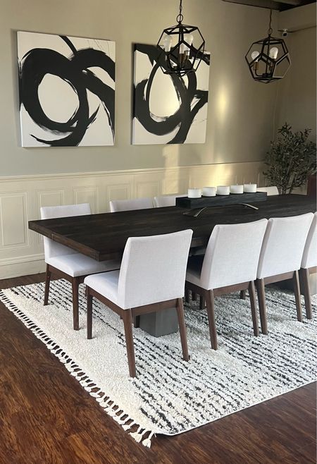 Simple modern dining room inspo! 

#LTKhome